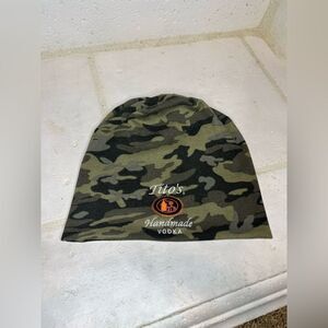OTTO Green and Black Camouflage Hat Durable Accessories